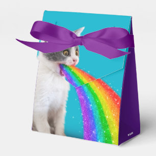 Caixinha De Lembrancinhas Kitten Cria Arco-Íris