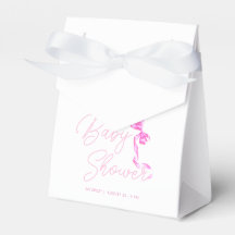 Laço de Gravata Rosa Sweet Coquette Elegante Chá d