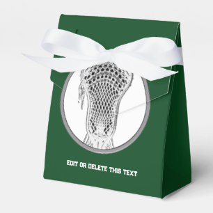 Caixinha De Lembrancinhas Lacrosse Sports Green