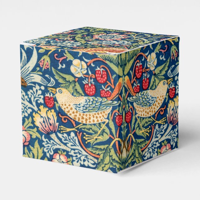 Caixinha De Lembrancinhas Ladrão de Morango, William Morris (Frente)