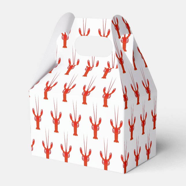 Caixinha De Lembrancinhas Lagosta (Frente)