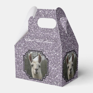 Caixinha De Lembrancinhas Lama brilhante Sparkling de N na lavanda de Smokey