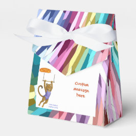 Caixinha De Lembrancinhas Lena leopard trapeze artist