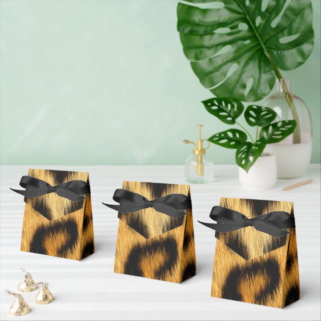 Caixinha De Lembrancinhas Leopard Skin Animal Print (Múltiplo)
