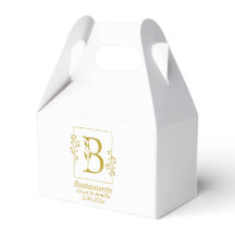 Letra Botânica Moderna B Personalizada