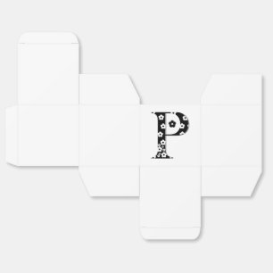 Caixinha De Lembrancinhas Letra Padrão Flor P