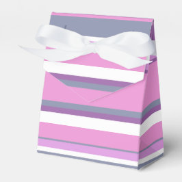Caixinha De Lembrancinhas Lilac stripes