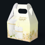 Caixinha De Lembrancinhas Lily Candle<br><div class="desc">Lily Branca com Velas Flamejantes.</div>