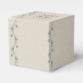 Caixinha De Lembrancinhas Lily do Vale Wedding Favor Box