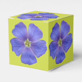 Caixinha De Lembrancinhas Linho Azul nº 1