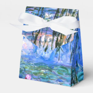 Caixinha De Lembrancinhas Lírios de Água Rosa Monet