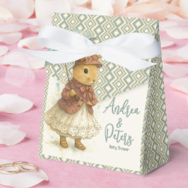 Caixinha De Lembrancinhas Little Rabbit Baby Shower for Girl