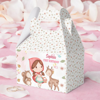 Caixinha De Lembrancinhas  Little Red Riding Hood Birthday Favor Bag Favor 