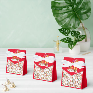 Caixinha De Lembrancinhas Little Rudolph The Reindeer   Favor Box
