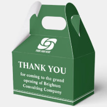 Logotipo da Empresa Verde Abertura Grandiosa de Ne