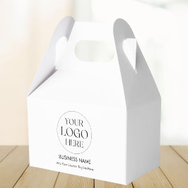 Caixinha De Lembrancinhas Logotipo Empresarial Personalizado de Marca Promoc