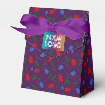 Logotipo Personalizado Vermelho Azul EggPlant Impr