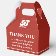 Logotipo Vermelho da Empresa Abertura Grandiosa
