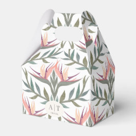 Caixinha De Lembrancinhas Lovebird in Paradise Favor Box