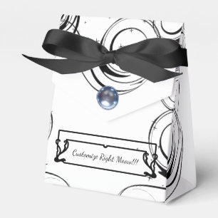 Caixinha De Lembrancinhas Lua de Gato Cósmico e estrelas