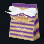 Caixinha De Lembrancinhas Lúpulo Dourado Roxo Popular Monograma<br><div class="desc">Caixa de Favoritos Dourados de Lixo Púrpura e - (Digite BOKI412 no navegador do site para ver a oferta de todas as minhas criações. Obrigados. ) - Produto personalizado - Veja nossos outros produtos e coleções, escolha um presente para você e seus queridos. Obrigados para comprar na nossa loja. Venha...</div>