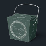 Caixinha De Lembrancinhas Luzes De Espuma Verde Obrigado<br><div class="desc">Uma coroa de brilhantes contra um fundo verde. A fonte do script "Obrigado" é uma imagem - para que possa ser redimensionada, rotacionada e reposicionada. O resto do texto é perfeitamente editável. A imagem das Luzes Espumantes também pode ser redimensionada e movida. Outras cores, diferentes tamanhos/formas da caixa de favoritos...</div>