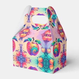 Caixinha De Lembrancinhas Maçã colorida