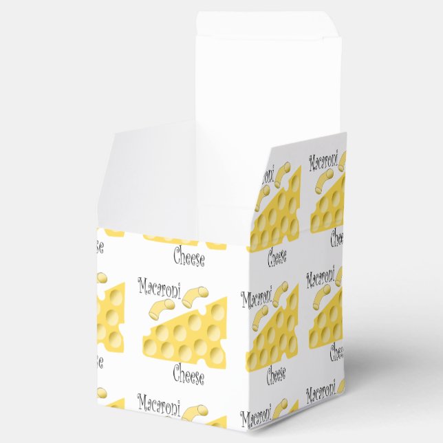 Caixinha De Lembrancinhas Macaroni Cheese (Aberto)