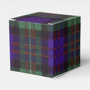 Caixinha De Lembrancinhas Macdonald do tartan do Scottish da xadrez do clã