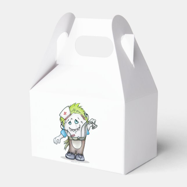 CAIXINHA DE LEMBRANCINHAS MADDI GABBLE BOX MONSTER (Verso)