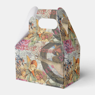 Caixinha De Lembrancinhas Madre Goose Enfermeira Rhyme Fairy Tale