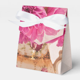 Caixinha De Lembrancinhas Magenta Dahlias