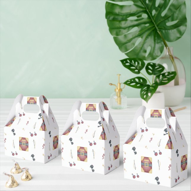 Caixinha De Lembrancinhas Magic Spell Books Witchcraft Kids Birthday (Múltiplo)