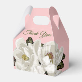 Caixinha De Lembrancinhas Magnolia floresce a rosa