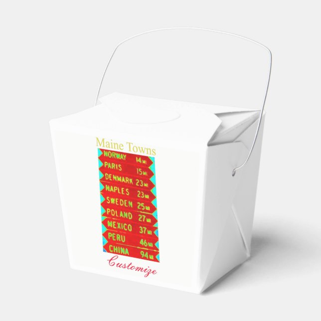 Caixinha De Lembrancinhas Maine Tows - Sinal Thunder_Cove (Frente)