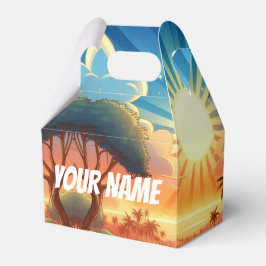 Caixinha De Lembrancinhas Manhã Gloriosa Personalizável