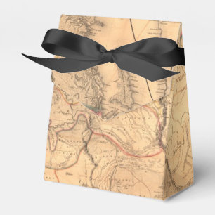 Caixinha De Lembrancinhas Mapa do vintage