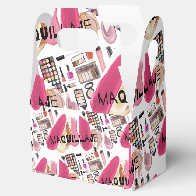 CAIXINHA DE LEMBRANCINHAS MAQUILLAJE (Aberto)