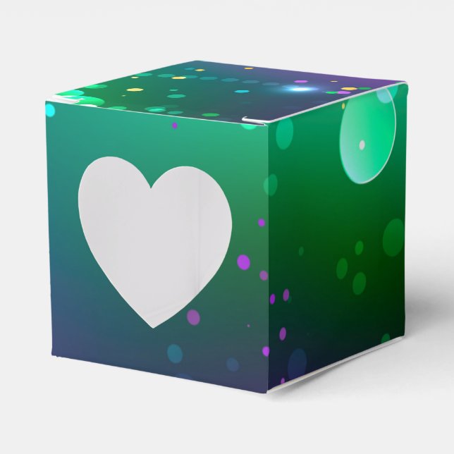 Caixinha De Lembrancinhas Mardi Gras Festivo Purple Background (Frente)