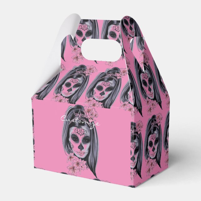 Caixinha De Lembrancinhas Mardi Gras Mask Thunder_Cove (Frente)