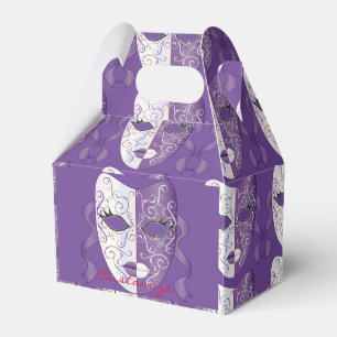 Caixinha De Lembrancinhas Mardi Gras Mask Thunder_Cove