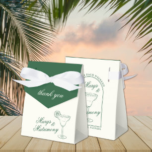Caixinha De Lembrancinhas Margaritas & Matrimony Bachelorette Weekend Favor