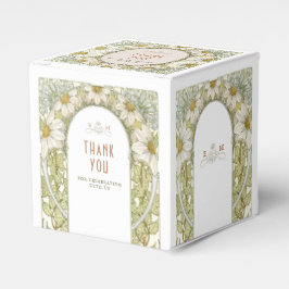 Caixinha De Lembrancinhas Marguerite Margarida Art Nouveau Delicada Mucha