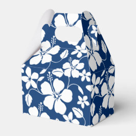 Caixinha De Lembrancinhas Marinho HAWAIIAN HULA (HIBISCUS)