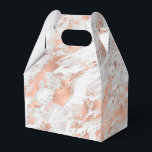 Caixinha De Lembrancinhas Mármore Branco Dourado Rosa Bonito<br><div class="desc">Mármore Branco Dourado Rosa Bonito</div>