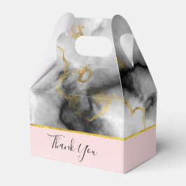 Caixinha De Lembrancinhas Mármore das Cinzas Enfumaçados modernas com Dourad