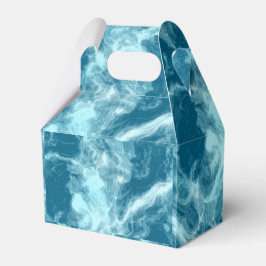Caixinha De Lembrancinhas Mármore de água azul