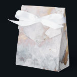 Caixinha De Lembrancinhas Mármore Dourado<br><div class="desc">Caixa de favor em folha de mármore dourado falso.</div>