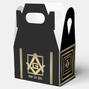 Caixinha De Lembrancinhas Masonic Ouro Rush