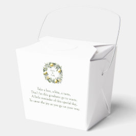 Caixinha De Lembrancinhas Mediterrâneo Limão & Azeitona Leve-me para Casa Re